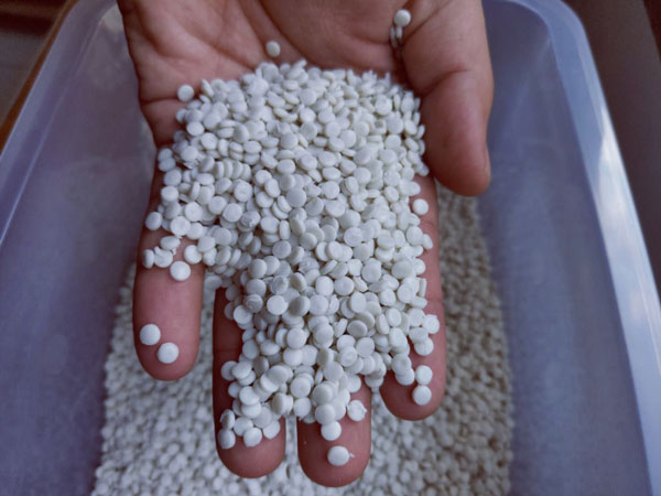 莆田白色高密度聚乙烯HDPE再生颗粒