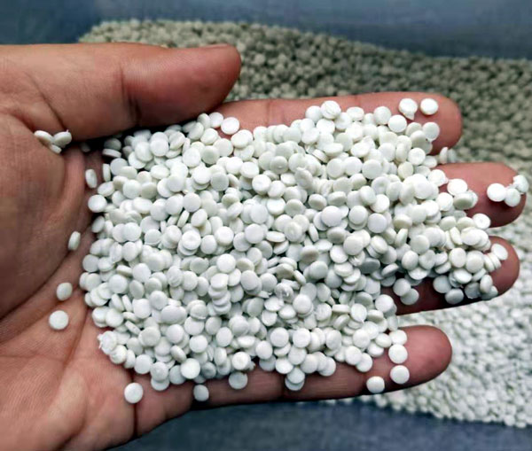 莆田白色中空HDPE低压再生塑料