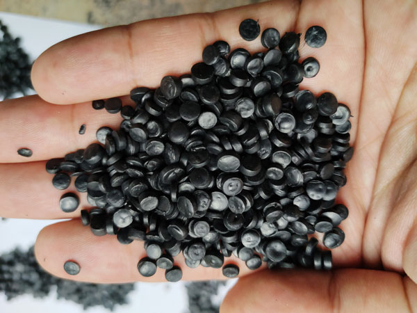 莆田再生塑料HDPE低压管道颗粒